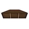 Manhattan Comfort Gramercy Wardrobe Armoire Closet, Brown 107GMC5 - alternate 8